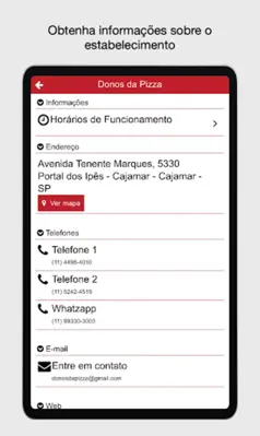 Donos da Pizza android App screenshot 3